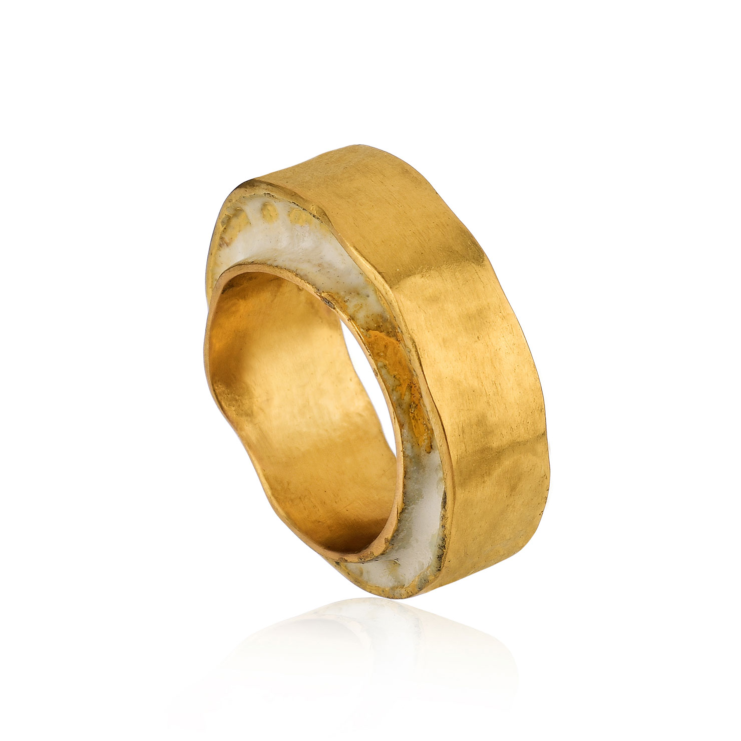 A3 - Anello in oro e smalto
