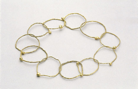 Patrizia Bonati elastic line ring/bracelet